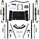Rock Krawler 5.5 Inch Coil Over Off-Road Pro Long Arm System with 8 Inch Stretch- Stage 2 - RKSTJ55CORP-8S01S2
