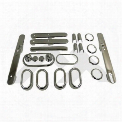 Crown Automotive Interior Trim Accent Kit (chrome) - Rt27030