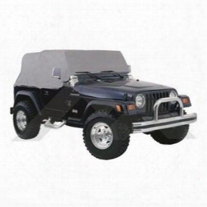 Crown Automotive Rough Trail Cab Cover (gray) - Cc10209