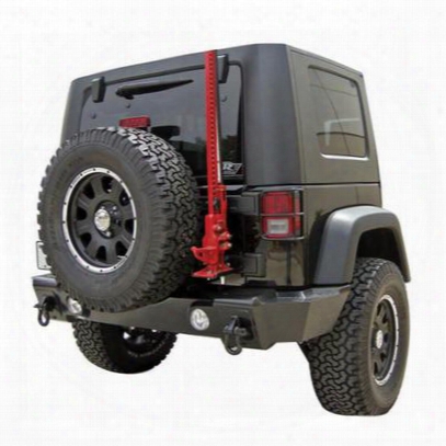 Rampage Recovery Rear Bumper With D-ring And Light Mounts (black) - 88605