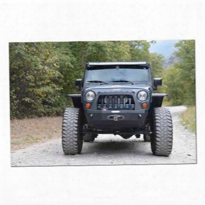 Rock Slide Engineering 12" Crawler Style Fender Flare Combo (black) - Ac-ff-201-f-jka