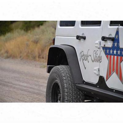 Rock-slide Engineering Rear Fender Flares (black) - Ac-ff-100-r-jka