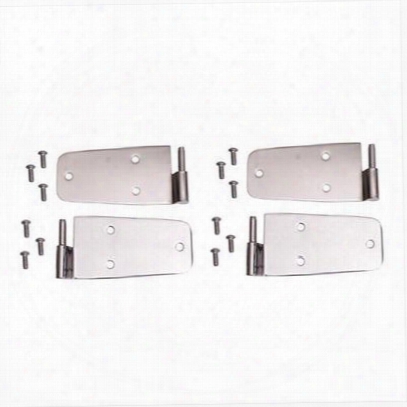 Rugged Ridge Door Hinge Set (stainless Steel) - 11113.01