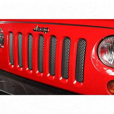 Rugged Ridge Grille Insert (stainless Steel) - 11401.22
