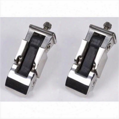 Rugged Ridge Hood Catch Set (stainless Steel) - 11116.02