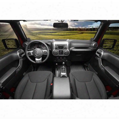 Rugged Ridge Interior Trim Accent Kit (charcoal) - 11157.96