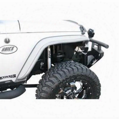 Aries Offroad Front Tubular Fender Flares (bare Metal) - 1500202