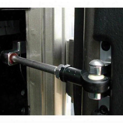 Armadillo Billet Mechanical Front Door Stop (silver)  - 44130-s