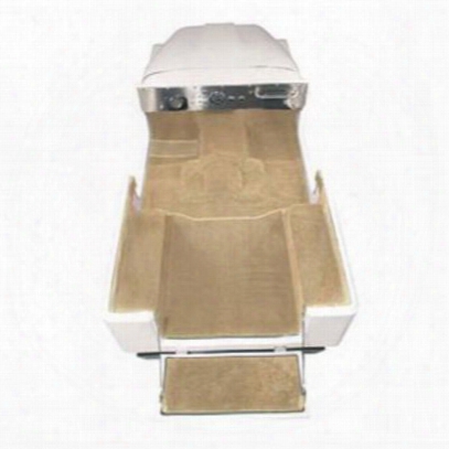 Auto Custom Carpet Complete Molded Vinyl Floor Covering (beige) - 11177-54v