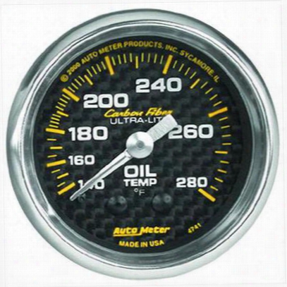 Auto Meter 2-1/16 Inch Mechanical Oil Temperature Gauge - 4741