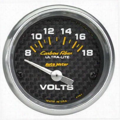 Auto Meter 2-1/16 Inch Voltmeter Gauge - 4791