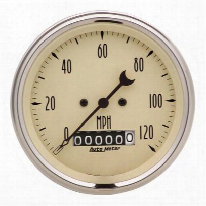 Auto Meter Antique Beige Electric Programmable Speedometer - Amg1879