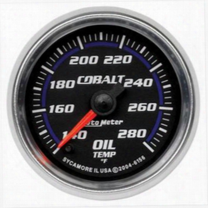 Auto Meter Cobalt Electric Oil Temperature Gauge - 6156