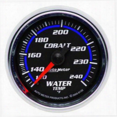 Auto Meter Cobalt Mechanical Water Temperature Gauge - 6132