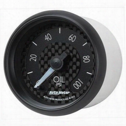Auto Meter Gt Series Electric Oil Pressure Gauge - 8053
