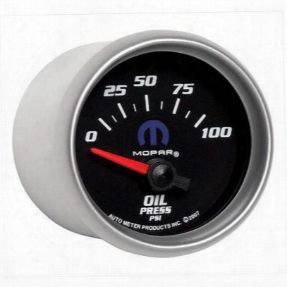Auto Meter Mopar Electric Oil Pressure Gauge - 880015
