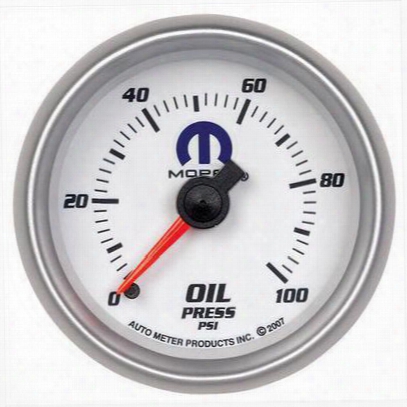 Auto Meter Mopar Mechanical Oil Pressure Gauge - 880028