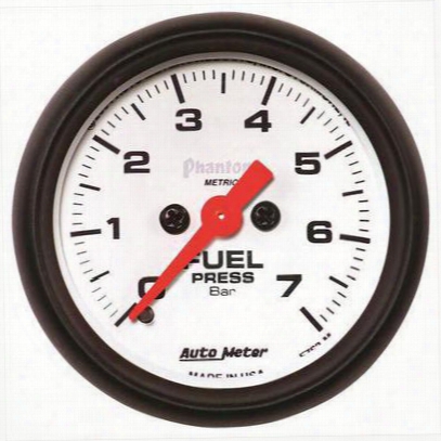 Auto Meter Phantom Electric Fuel Pressure Gauge - 5763-m