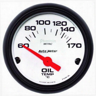 Auto Meter Phantom Electric Oil Temperature Gauge - 5748-m