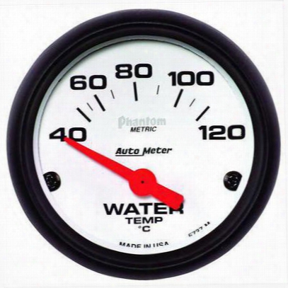 Auto Meter Phantom Electric Water Temperature Gauge - 5737-m