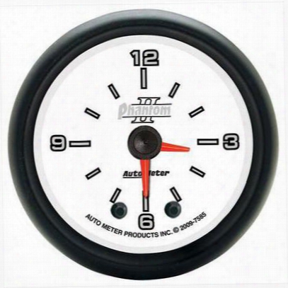 Auto Meter Phantom Ii Clock - 7585