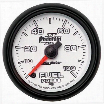 Auto Meter Phantom Ii Electric Fuel Pressure Gauge - 7863