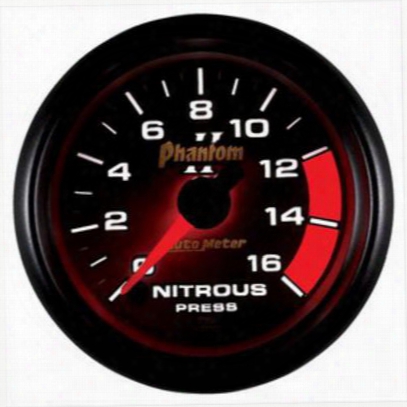 Auto Meter Phantom Ii Electric Nitrous Pressure Gauge - 7574