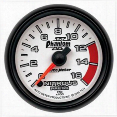Auto Meter Phantom Ii Electric Nitrous Pressure Gauge - 7874