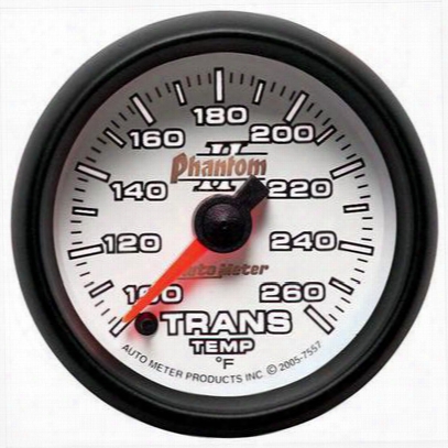 Auto Meter Phantom Ii Electric Transmission Temperature Gauge - 7557