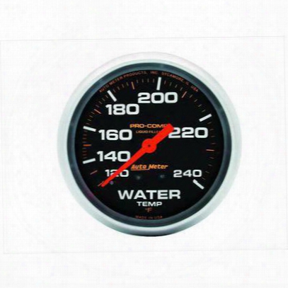 Auto Meter Pro-comp Liquid-filled Mechanical Water Temperature Gauge - 5432