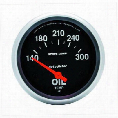 Auto Meter Sport-comp Electric Oil Temperature Gauge - 3543
