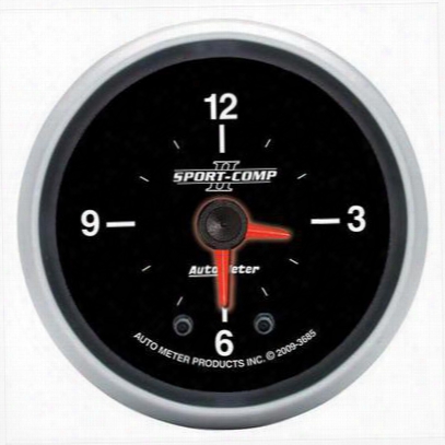 Auto Meter Sport-comp Ii Clock - 3685
