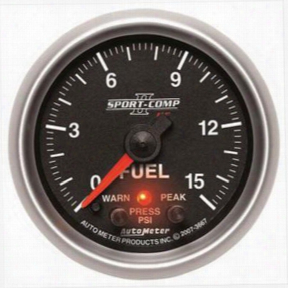 Auto Meter Sport-comp Ii Electric Fuel Pressure Gauge - 7661