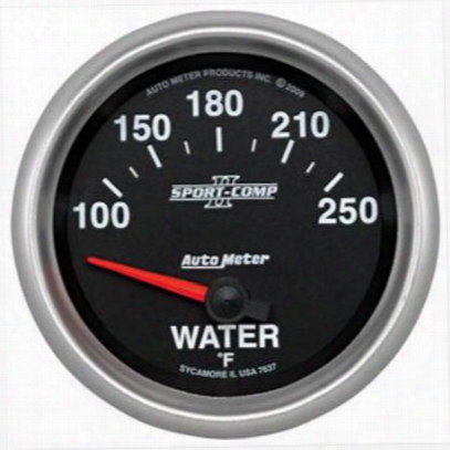 Auto Meter Sport-comp Ii Electric Water Temperature Gauge - 7637