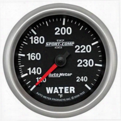 Auto Meter Sport-comp Ii Mechanical Water Temperature Gauge - 7632