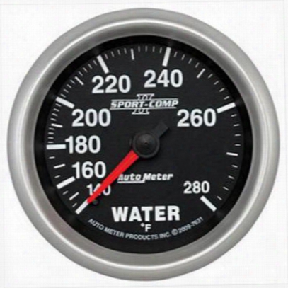Auto Meter Sport-comp Ii Mechanical Water Temperature Gauge - 7631