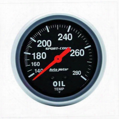 Auto Meter Sport-comp Mechanical Oil Temperature Gauge - 3443