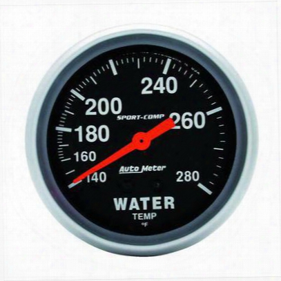 Auto Meter Sport-comp Mechanical Water Temperature Gauge - 3431