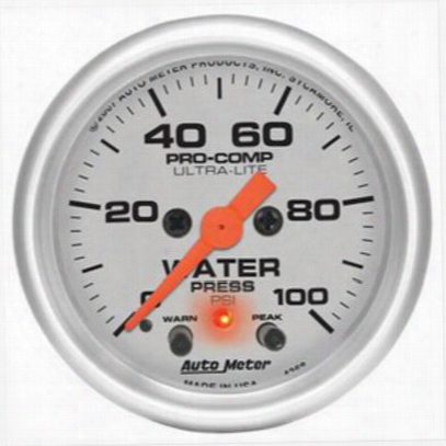 Auto Meter Ultra-lite Electric Water Pressure Gauge - 4368