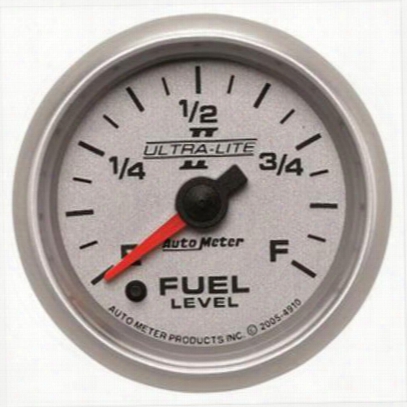 Auto Meter Ultra-lite Ii Electric Programmable Fuel Level Gauge - 4910