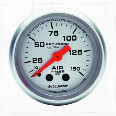 Auto Meter Ultra-lite Mechanical Air Pressure Gauge - 4320