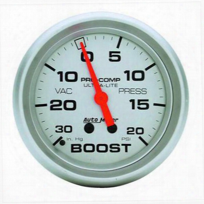 Auto Meter Ultra-lite Mechanical Boost/vacuum Gauge - 4401
