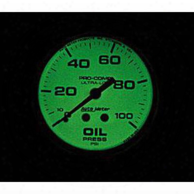 Auto Meter Ultra-nite Oil Pressure Gauge - 4521