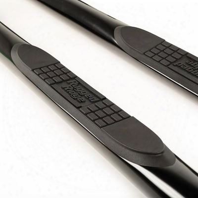 Rugged Ridge 3 Inch Side Step, Wheel To Wheel Length (black) - 11594.03