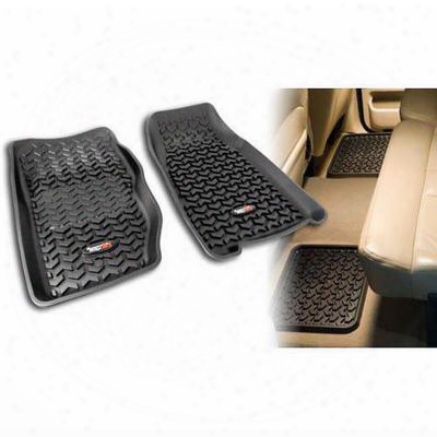 Rugged Ridge All Terrain Floor Liner Kit (black) - 12987.2