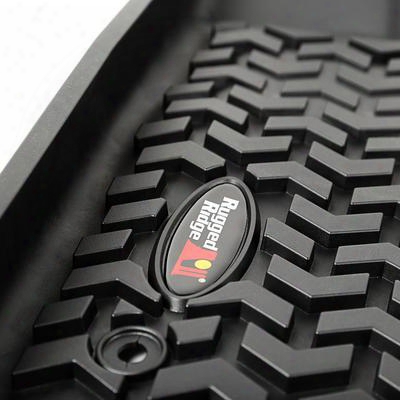 Rugged Ridge All Terrain Front Floor Liners (black) - 12920.34