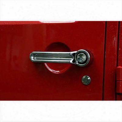 Rugged Ridge Chrome Door Handle Covers - 13311.12