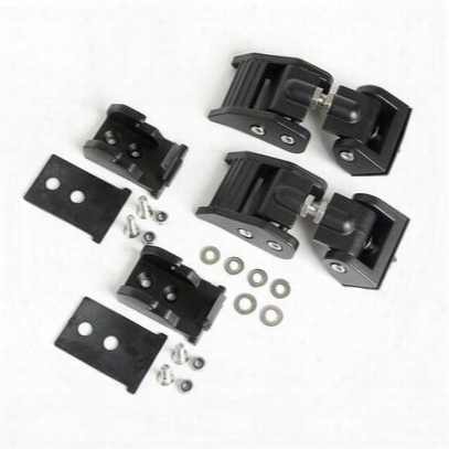 Rugged Ridge Hood Catch Kit (black) - 11210.18