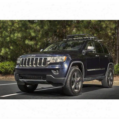 Rugged Ridge Roof Rack Basket With Wind Deflector - 11703.03