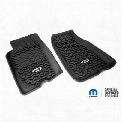 Rugged Ridge All Terrain Floor Liner, Front (black) - Dmc-12920.26